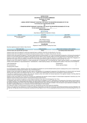 Thumbnail Enovix 10-K Annual Report 2025