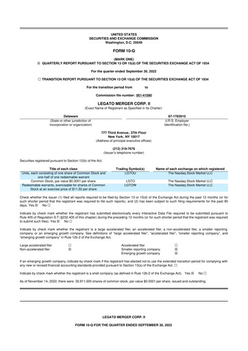 Thumbnail Southland Holdings 10-Q Quarterly Report FY2022 