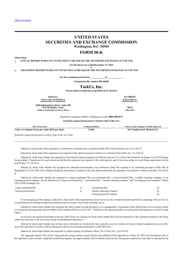 Thumbnail TaskUs 10-K Annual Report 2024