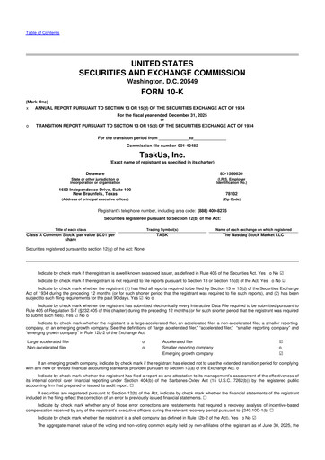 Thumbnail TaskUs 10-K Annual Report 2025
