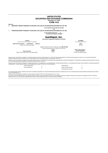 Thumbnail loanDepot 10-Q Quarterly Report FY2022 