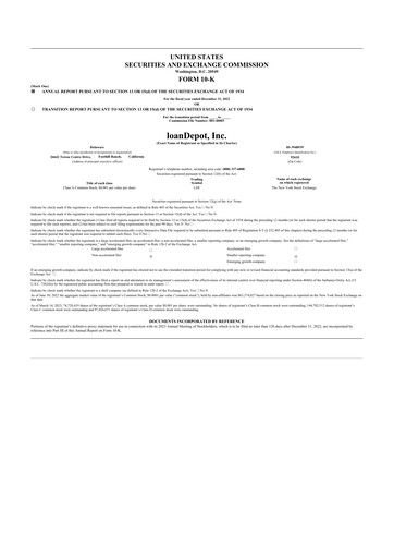 Thumbnail loanDepot 10-K Annual Report 2022