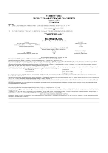 Thumbnail loanDepot 10-K Annual Report 2023