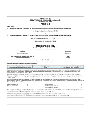 Thumbnail MeridianLink 10-Q Quarterly Report FY2024 