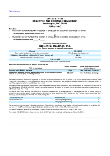 Thumbnail BigBear.ai 10-Q Quarterly Report FY2026 