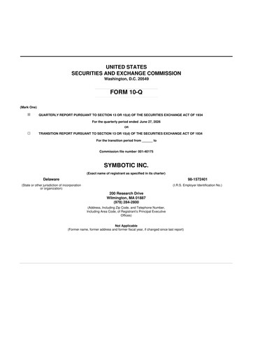 Thumbnail Symbotic 10-Q Quarterly Report FY2026 