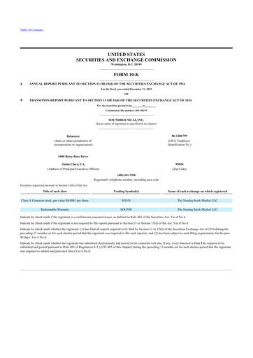Thumbnail SoundHound AI 10-K Annual Report 2022