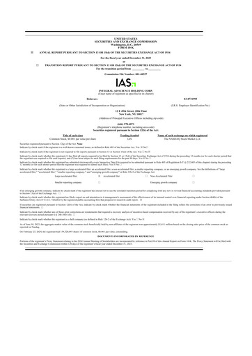 Thumbnail Integral Ad Science 10-K Annual Report 2023