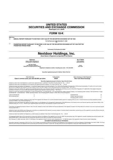 Thumbnail Nextdoor 10-K Annual Report 2025