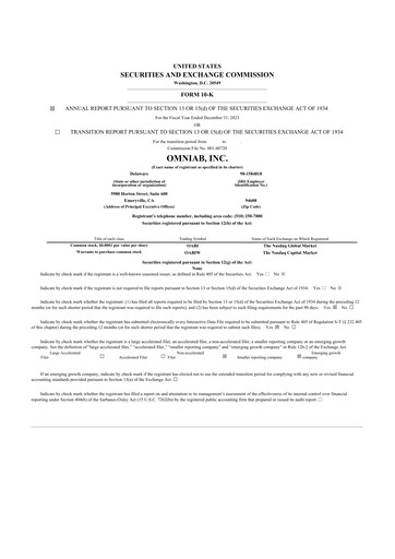 Thumbnail OmniAb 10-K Annual Report 2023