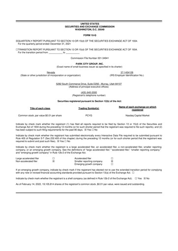 Miniature ReposiTrak 10-Q Rapport trimestriel 2021 