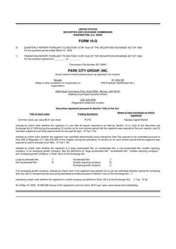 Miniature ReposiTrak 10-Q Rapport trimestriel 2022 