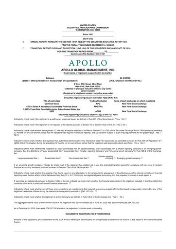 Thumbnail Apollo Global Management
 10-K Annual Report 2025