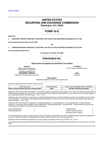 Miniature Informatica 10-Q Rapport trimestriel 2025 