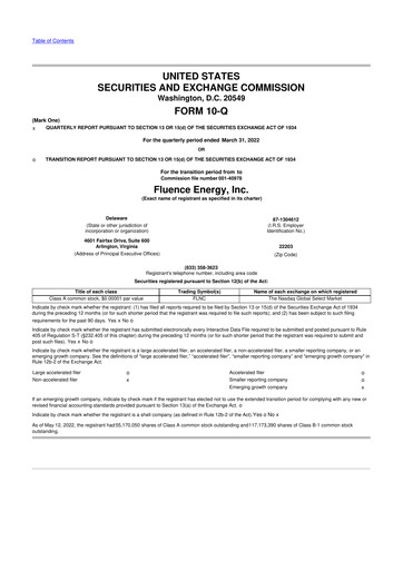 Thumbnail Fluence Energy 10-Q Quarterly Report FY2022 