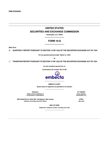 Thumbnail Embecta 10-Q Quarterly Report FY2024 