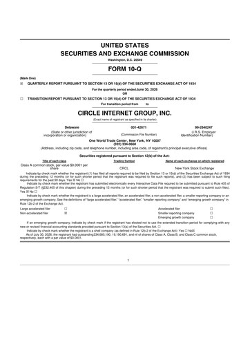 Thumbnail Circle Internet Group 10-Q Quarterly Report FY2026 