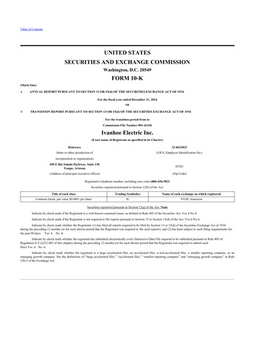 Thumbnail Ivanhoe Electric 10-K Annual Report 2024