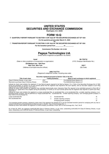 Thumbnail Pagaya Technologies 10-Q Quarterly Report FY2025 