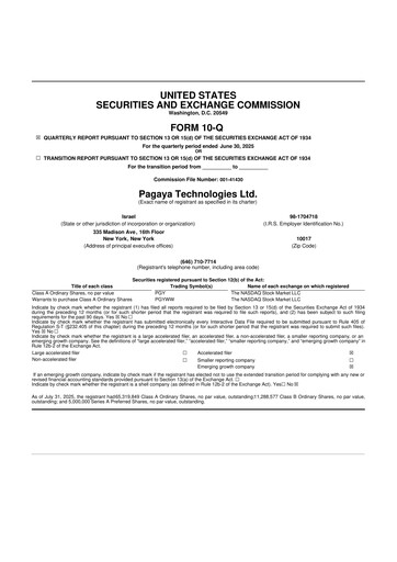 Thumbnail Pagaya Technologies 10-Q Quarterly Report FY2025 