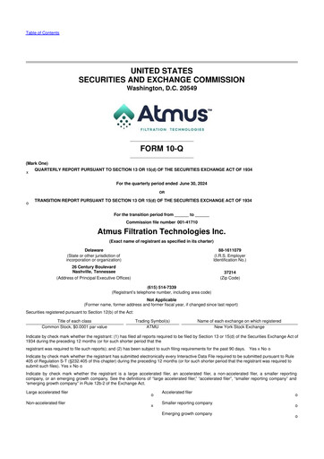 Thumbnail Atmus Filtration Technologies 10-Q Quarterly Report FY2024 