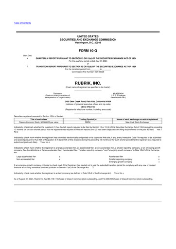 Thumbnail Rubrik 10-Q Quarterly Report FY2025 