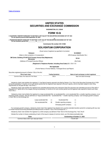 Thumbnail Solventum 10-Q Quarterly Report FY2025 
