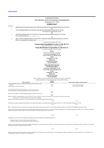 Thumbnail Vesta Real Estate 20-F Annual Report 2023