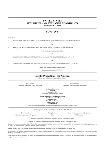 Thumbnail Logistic Properties of the Americas 20-F Annual Report 2024