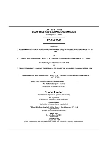 Thumbnail dLocal 20-F Annual Report 2025