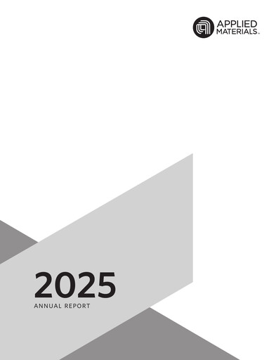 Thumbnail Applied Materials Annual Report 2025