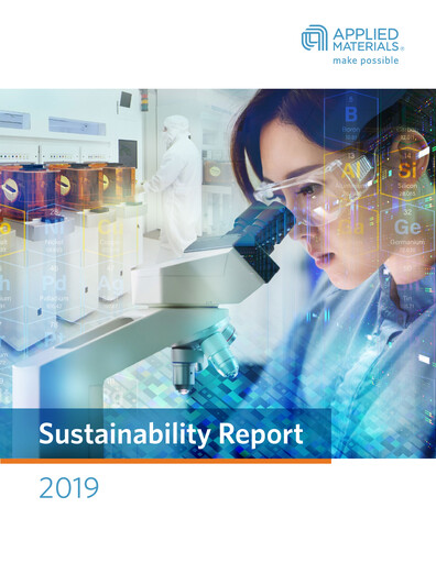 Thumbnail Applied Materials Sustainability Report 2019