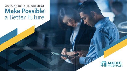 Thumbnail Applied Materials Sustainability Report 2022