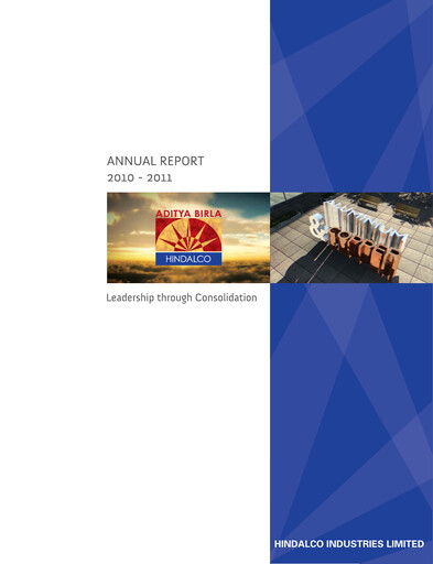 Miniature Hindalco Industries
 Rapport annuel 2010-2011