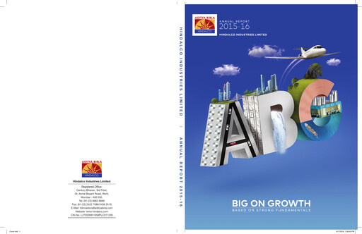 Miniature Hindalco Industries
 Rapport annuel 2015-2016