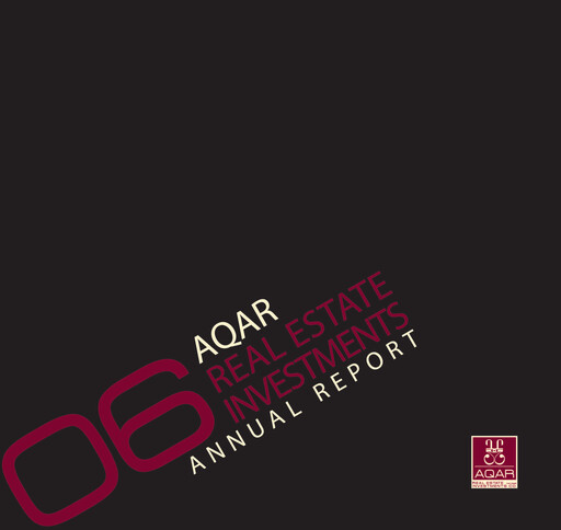 Miniature Aqar Real Estate Investments Company Rapport annuel 2006