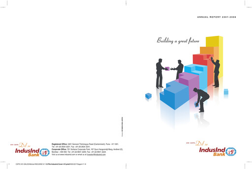 Thumbnail IndusInd Bank
 Annual Report 2007-2008