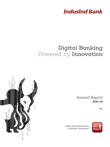 Thumbnail IndusInd Bank
 Annual Report 2014-2015