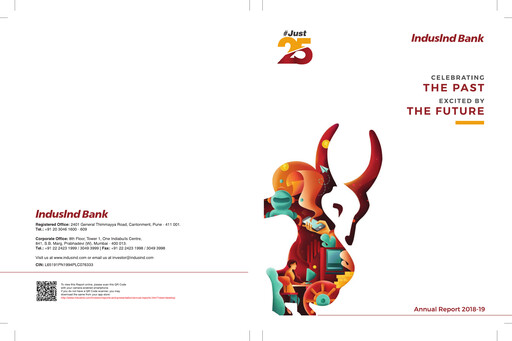 Thumbnail IndusInd Bank
 Annual Report 2018-2019