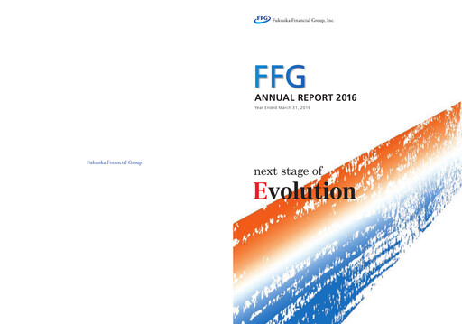 Thumbnail Fukuoka Financial Group Annual Report 2016