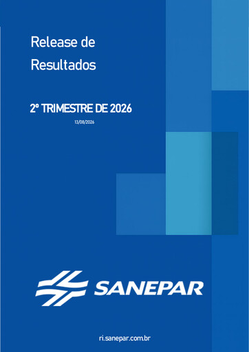 Thumbnail Companhia de Saneamento do Paraná (SANEPAR) Quarterly Report 2026-q2