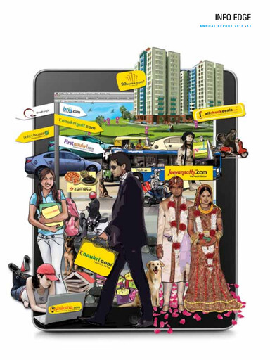 Thumbnail Info Edge Annual Report 2010-2011