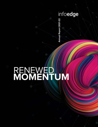 Thumbnail Info Edge Annual Report 2021-2022