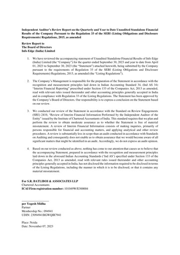 Thumbnail Info Edge Quarterly Report 2023-q2