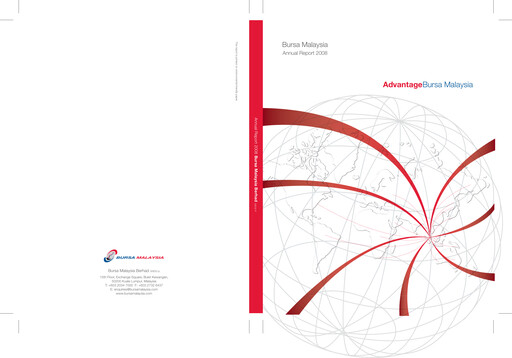 Thumbnail Bursa Malaysia Annual Report 2008