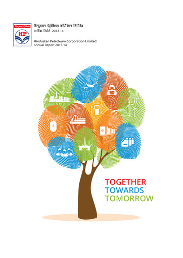 Miniature Hindustan Petroleum
 Rapport annuel 2013-2014