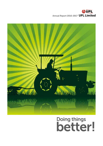 Thumbnail UPL Annual Report 2016-2017