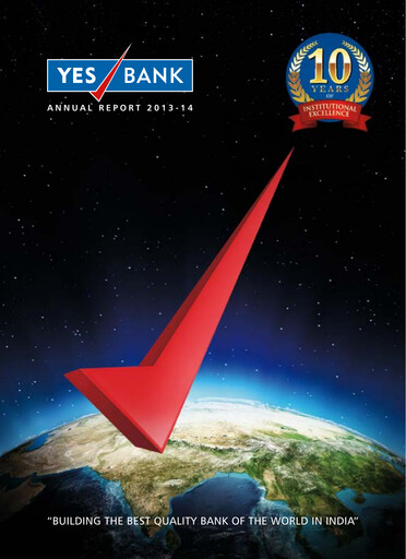 Thumbnail Yes Bank
 Annual Report 2013-2014