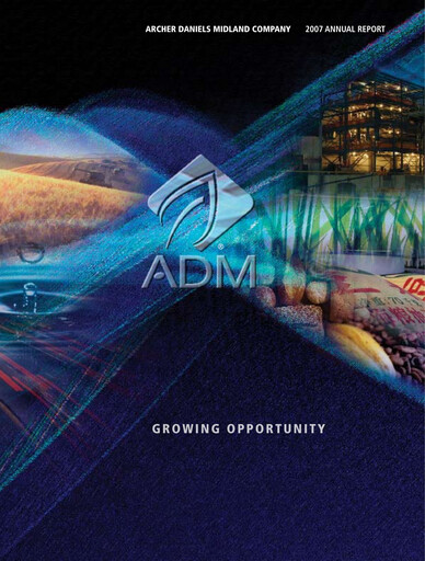 Thumbnail Archer Daniels Midland (ADM)
 Annual Report 2007
