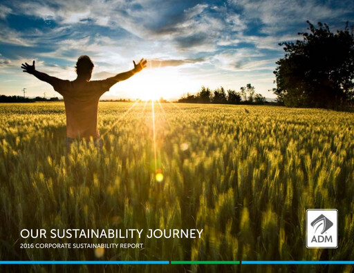Thumbnail Archer Daniels Midland (ADM)
 Sustainability Report 2016